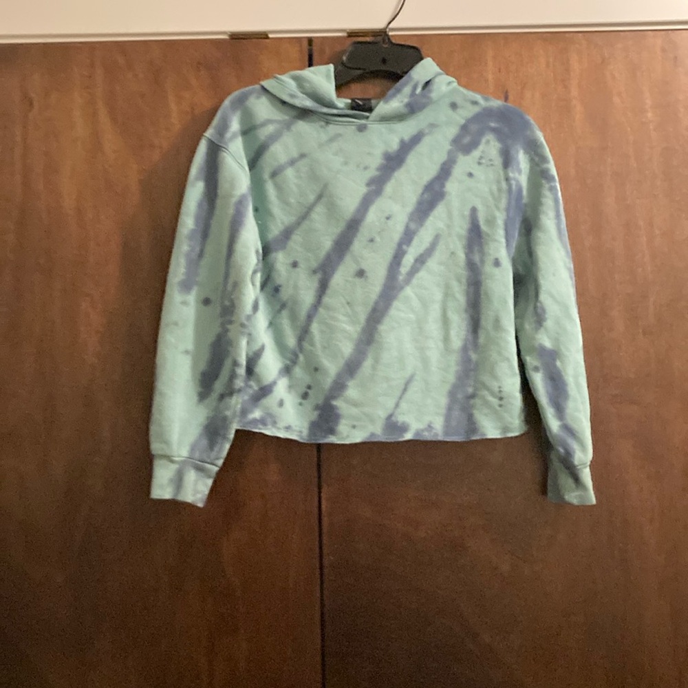 Art Class Green Tie-Dye Hoodie